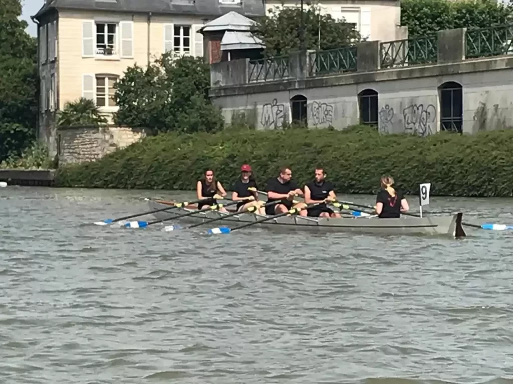 Course aviron sur l'Oise